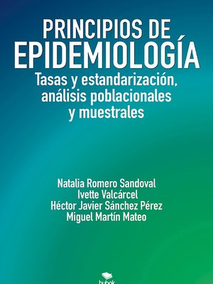 cover image of Principios de Epidemiología